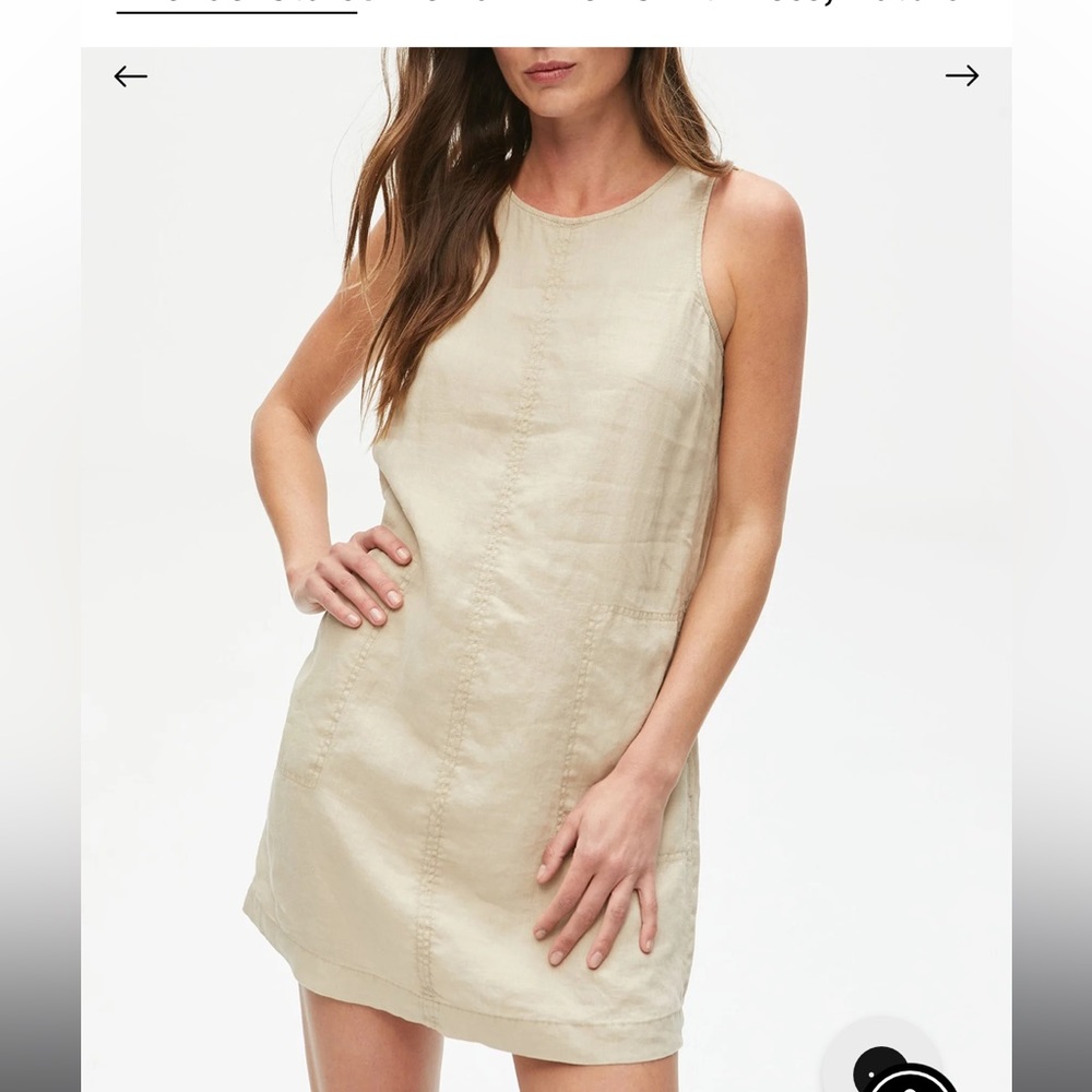 NWT Delilah Linen Shift Dress